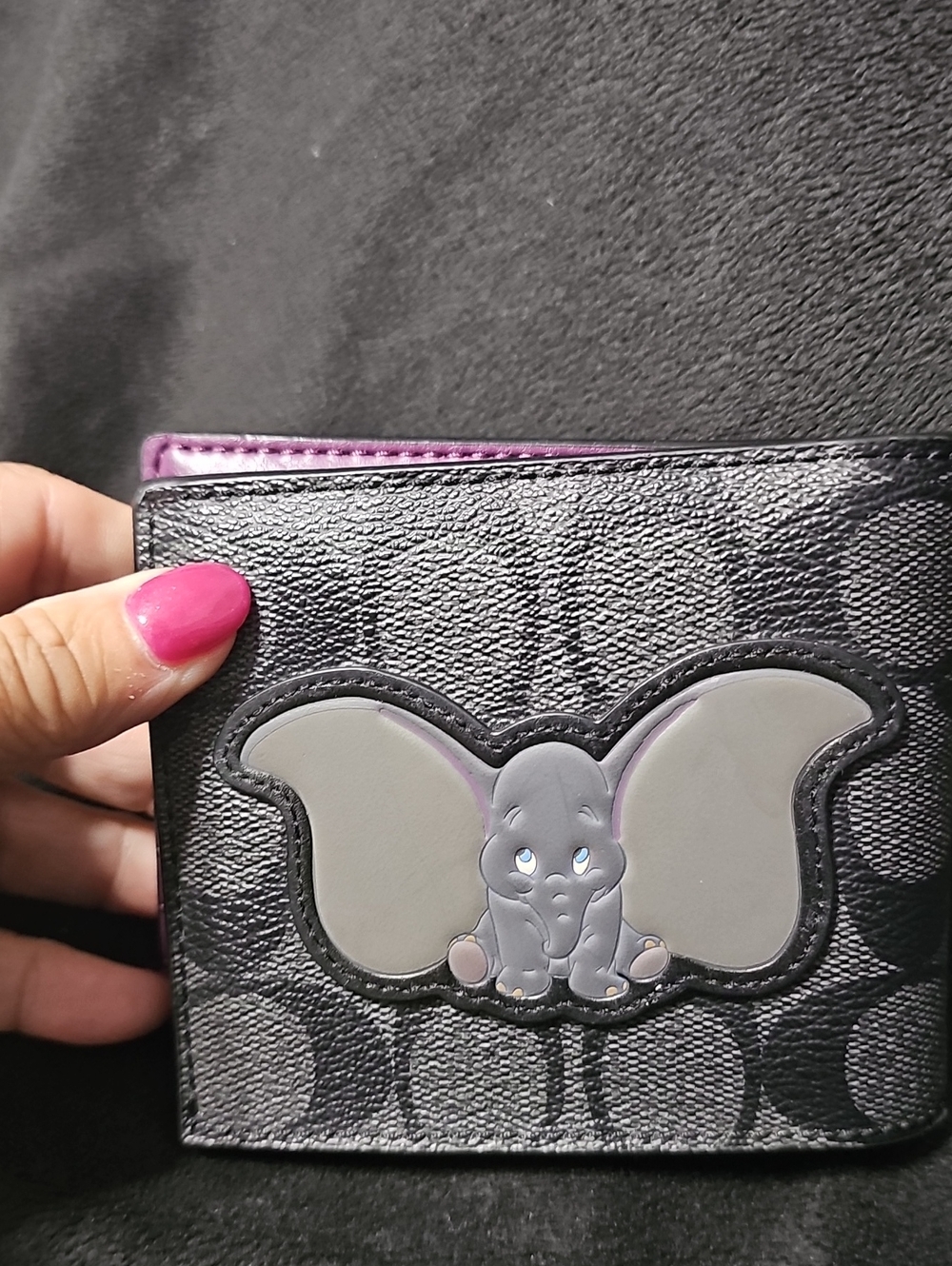 Coach Disney X Coach 3-In-1 Wallet In Signature Canvas With Dumbo 3-In-1 Dumbo